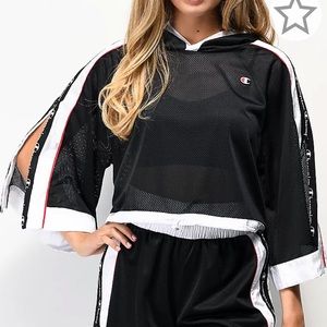 Champion mesh crop top
